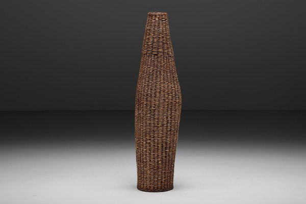 Mid-Century Modern Wabi-Sabi Floor Lamp 