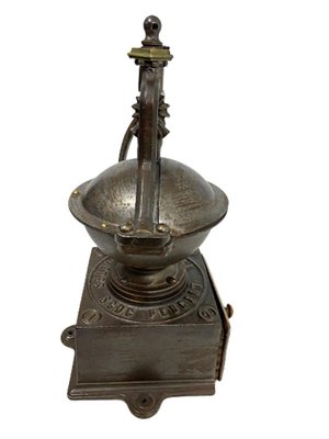 Antique coffee outlet grinder lamp