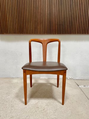 Danish Teakwood Juliane Dining Chairs by Johannes Andersen for