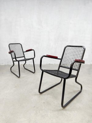 Vintage Wire Garden Chair, The Netherlands for sale at Pamono