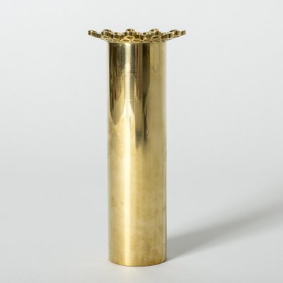 Brass Vase by Pierre Forssell for sale at Pamono