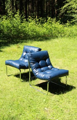 Vintage Pixi Armchairs by Gillis Lundgren for Ikea, 1970s, Set of