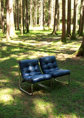 Vintage Pixi Armchairs by Gillis Lundgren for Ikea, 1970s, Set of