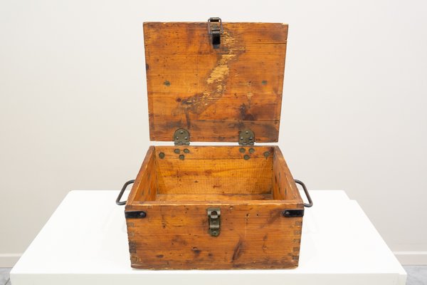 Industrial Ammunition Transport Box, 1930s for sale at Pamono