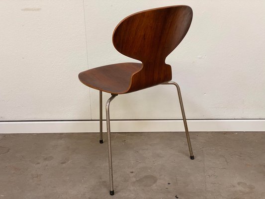 Mid Century Danish Ant Chair in Rosewood by Arne Jacobsen for Fritz Hansen 1950s