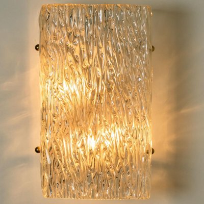 Wave cheap glass sconce