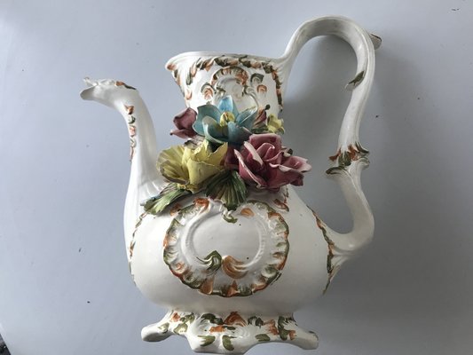 Ceramic Pitcher Signed by Bassano, Italy, 1950s for sale at Pamono