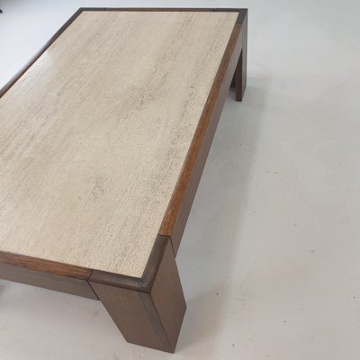 Parsons travertine sale table