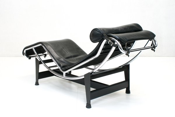 LC4 Chair by Charlotte Perriand & Le Corbusier for Cassina, 1980s for sale  at Pamono
