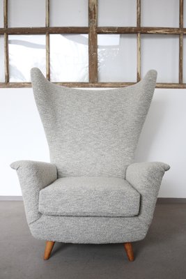 Light gray 2024 wingback chair