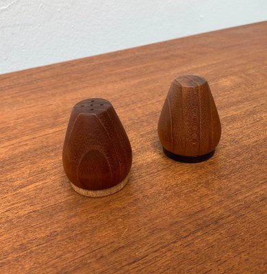 Mid-Century Danish Teak Pepper and Salt Shaker, 1960s, Set of 2