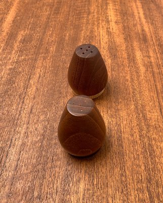 Mid-Century Danish Teak Pepper and Salt Shaker, 1960s, Set of 2