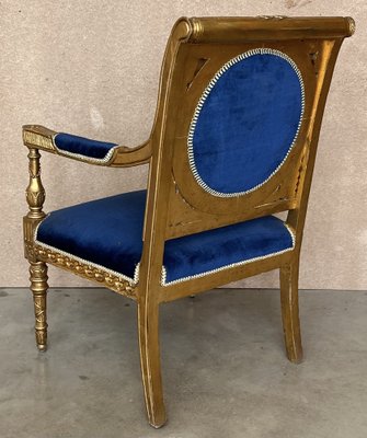 Louis XVI Medallion Armchair - Baroque Chair