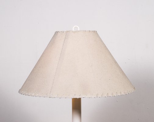 Space Age White Table Lamp, 1980s for sale at Pamono