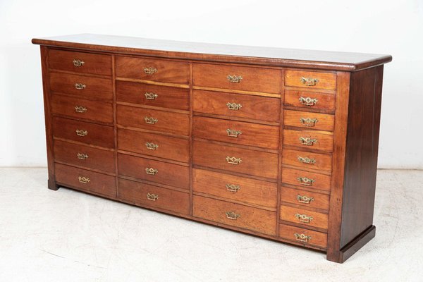 Mahogany 6 drawer dresser deals