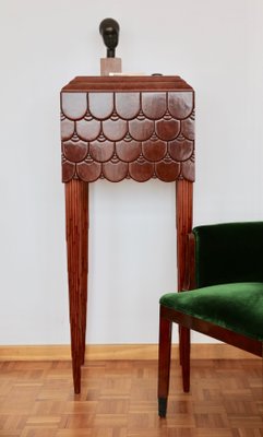 Petit meuble de rangement 3 tiroirs sculptés DJIBOUTI
