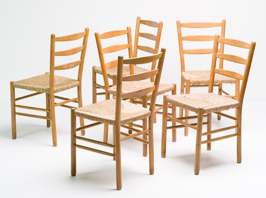 Swedish Oregon Pine Dining Chairs Set Of 8 For At Pamono Swedish Oregon Pine Dining Chairs Set Of 8 1