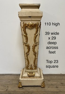 Mesa pedestal francesa decorativa en venta en Pamono