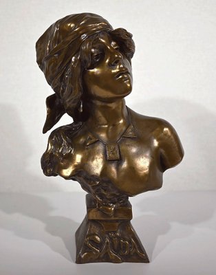 E. Villanis, Saïda, 20th-Century, Bronze for sale at Pamono