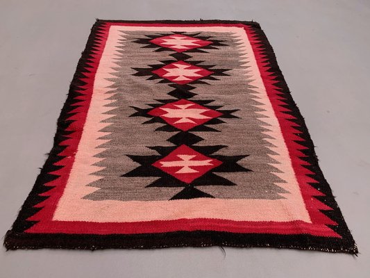Vintage Navajo Kilim Rug in Wool, 1920-1930s for sale at Pamono
