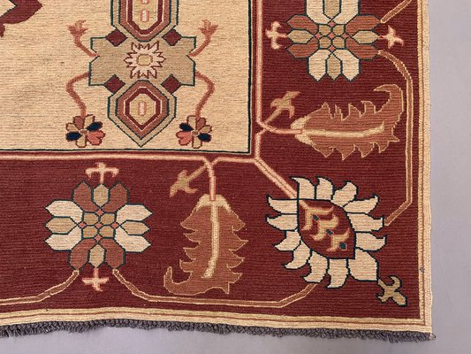 Afghan Kelim Soumakh Ghalmuri Carpet 170x300 Hand Woven Red Geometric 