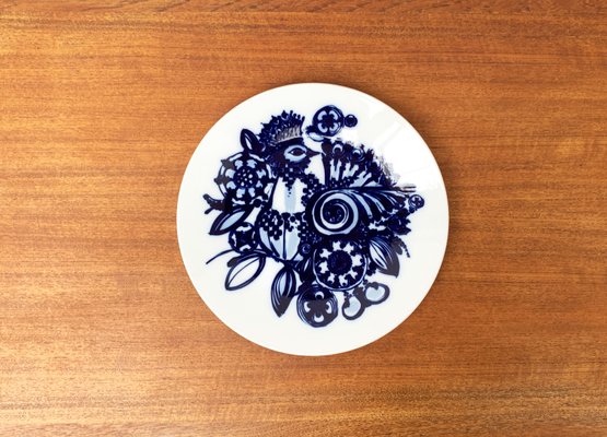 Vintage German Peacock Wall Plate Plaque by Bjørn Wiinblad for