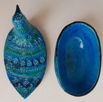 Ceramic Dove Box by Aldo Londi for Bitossi for sale at Pamono