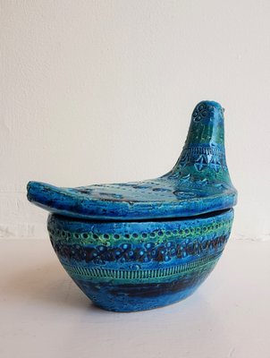 Ceramic Dove Box by Aldo Londi for Bitossi for sale at Pamono