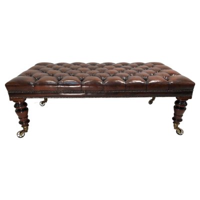 Antique ottoman for sale deals