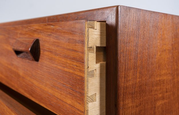 Børge Mogensen Søborg Møbelfabrik 4段チェスト ボーエ・モーエンセン チェスト チーク・オーク 北欧ビンテージ