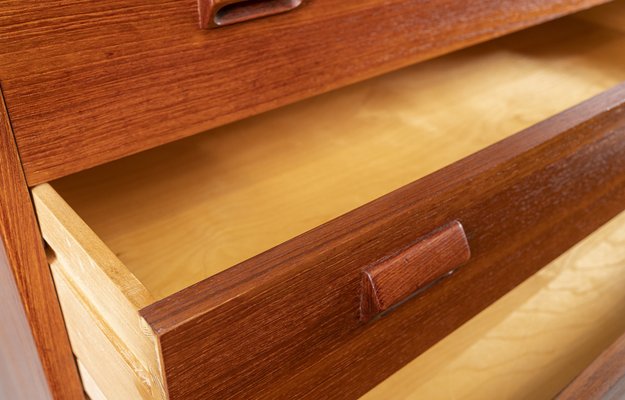 Børge Mogensen Søborg Møbelfabrik 4段チェスト Tall Boy Chest of Drawers by Børge Mogensen for Søborg