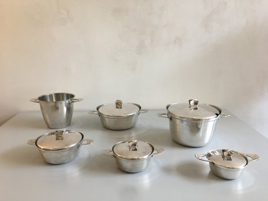 Serving Dishes with Silver-Plating by Wilhelm Wagenfeld for Serving Dishes with Silver-Plating by Wilhelm Wagenfeld for