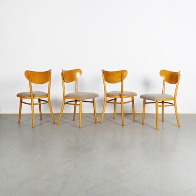 Dining Chairs TON, 1960s, Set 4 for sale at
