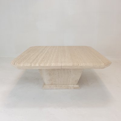 Italian Travertine Table イタリア ビンテージ テーブル Italian Travertine Bar Table, 1980s for sale at Pamono