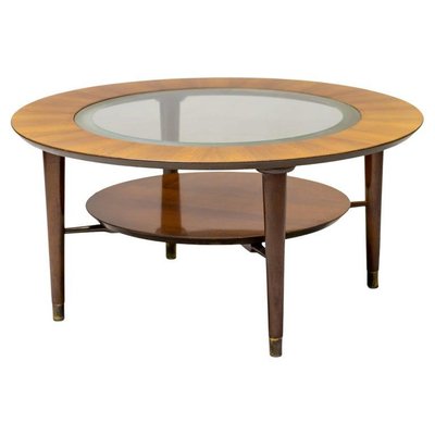 Round glass coffee table for sale deals