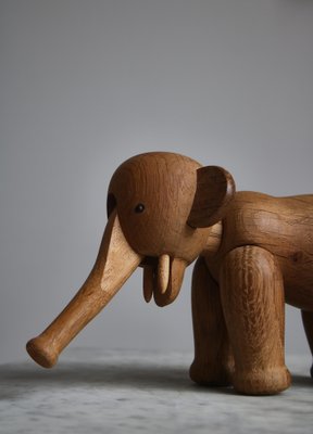 Oak Elephant Toy by Kay Bojesen, 1950s, Denmark for sale at Pamono