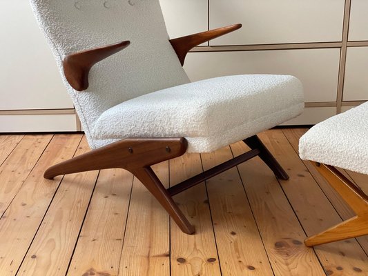 Side chair online and ottoman