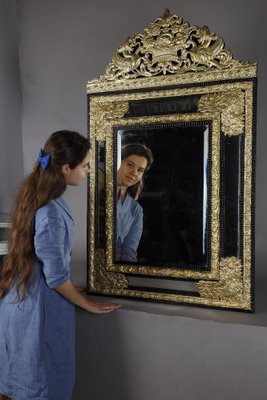 Sold at Auction: MIROIR À PARECLOSES D'ÉPOQUE LOUIS XV