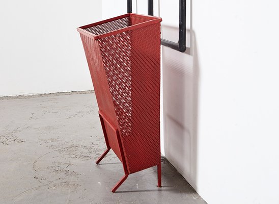 Minimalist Coat Rack with Umbrella Stand by Coen De Vries for Devo 1950s Set of 2 for sale at Pamono