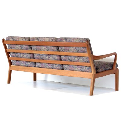 3 seater sofa wood frame discount