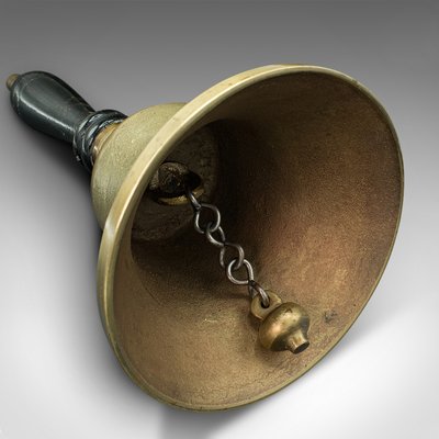 Antique Town Clerks Hand Bell