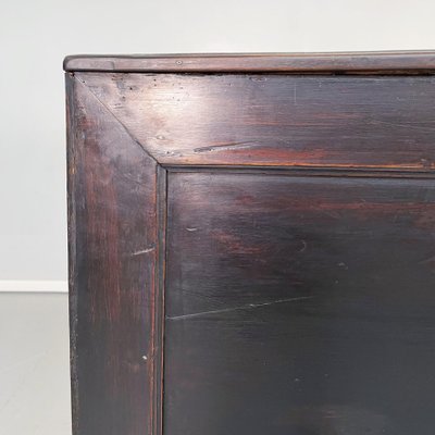 Antique dark wood 2024 chest of drawers