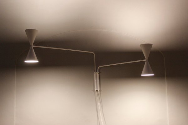 Bat Light With 2 Arms By Juanma Lizana For At Pamono Bat Light With 2 Arms By Juanma Lizana 3