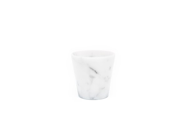 Tappi per vino e olio d'oliva in marmo di Carrara bianco e sughero, set di  6 in vendita su Pamono