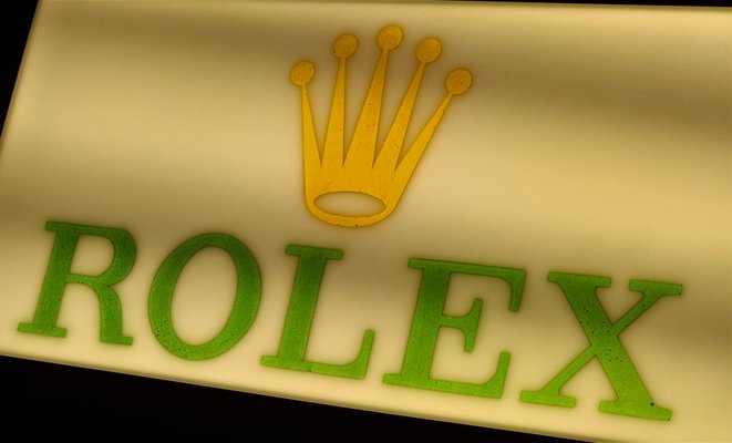 Rolex letra cartel de santa hotsell