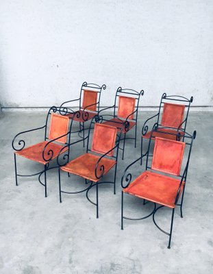 Iron sale dining chairs