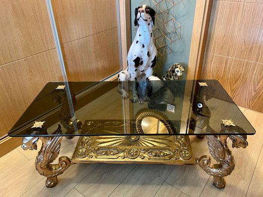 Gilded Flying Dragon Table 1960s