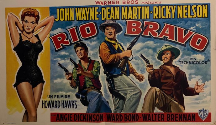 Rio Bravo Movie Poster 1959 For Sale At Pamono