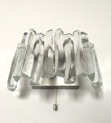 Kalmar Franken Ersatz Glas Lampenglas Austria Modern Design Ice Glass Part 