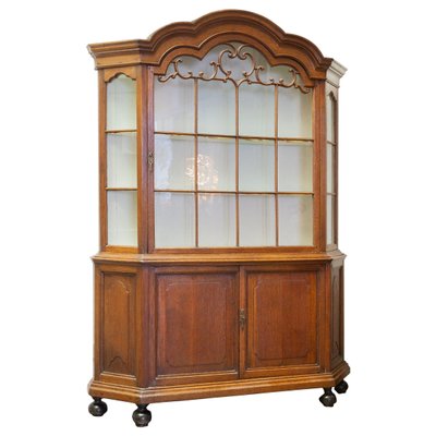 18th Century Dutch Library Display Vitrine Cabinet